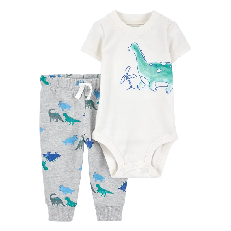 Carter's Baby Boy Bodysuit & Pants - Dinosaur