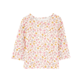 Ensemble salopette et t-shirt lapin bébé fille