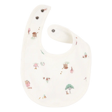Lot de 3 bavoirs fleuris pour bébé fille