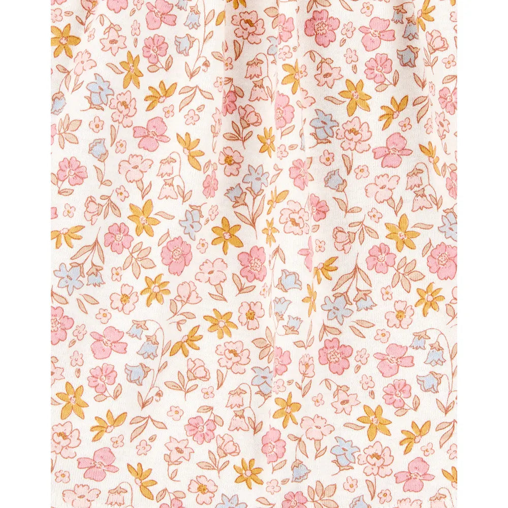 Ensemble robe-body et cardigan bébé fille - Rose