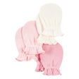 Lot de 3 moufles anti-griffures bébé fille - Rose