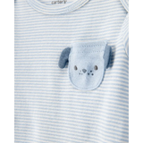 Ensemble 4 pièces chiot bébé garçon - 100% Coton