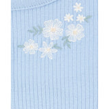 Ensemble robe-body et cardigan bébé fille - Bleu