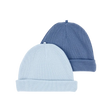 Lot de 2 bonnets de naissance bébé garçon - Bleu