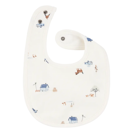 Lot de 3 bavoirs chien pour bébé garçon