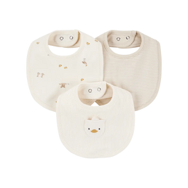 Lot de 3 bavoirs canard bébé - Unisexe