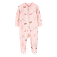 Pyjama dors-bien zippé chien bébé fille - Coton