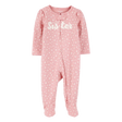 Pyjama dors-bien zippé "Petite Sœur" bébé fille