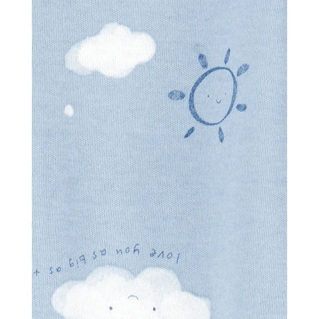 Pyjama dors-bien zippé nuage bébé garçon - Coton