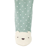Pyjama dors-bien zippé à pois bébé fille - Coton