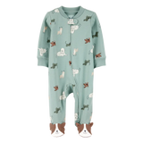 Pyjama dors-bien zippé chien bébé garçon - Coton