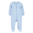 Pyjama dors-bien zippé côtelé chien bébé garçon