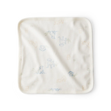 Lot de 6 débarbouillettes bébé garçon - Bleu