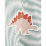 Ensemble 3 pièces dinosaure bébé garçon - Coton