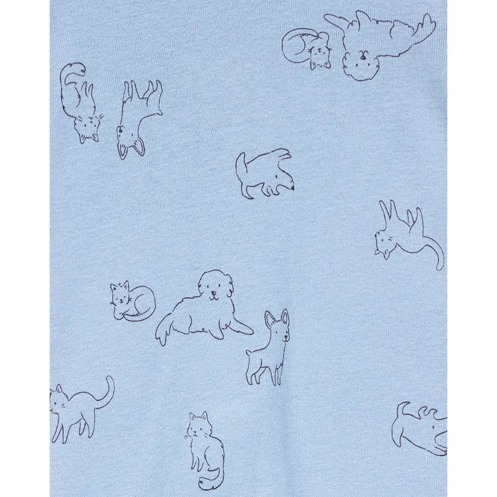 Ensemble 3 pièces chiot pour bébé garçon - Coton