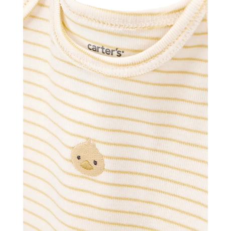 Ensemble 3 pièces cardigan canard bébé - Unisexe