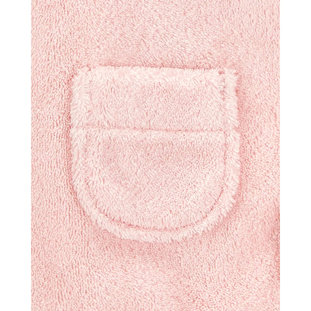 Ensemble 3 pièces cardigan lapin bébé fille - Rose