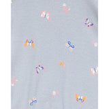 Ensemble 3 pièces papillon bébé fille - Coton
