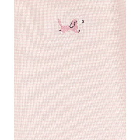 Ensemble 3 pièces chiot pour bébé fille - Coton