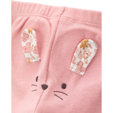 Ensemble 3 pièces souris florale bébé fille - Coton