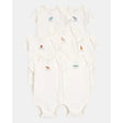 Lot de 7 bodys "Jours de la semaine" bébé - Coton