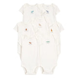 Lot de 7 bodys "Jours de la semaine" bébé - Coton