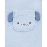 Lot de 5 bodys chien bébé garçon - 100% Coton