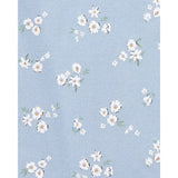 Lot de 5 bodys fleuris bébé fille - 100% Coton