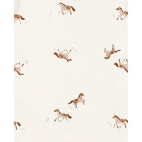 Lot de 5 bodys chevaux fleuris bébé fille - Coton
