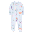 Pyjama dors-bien zippé papillon bébé fille - Coton