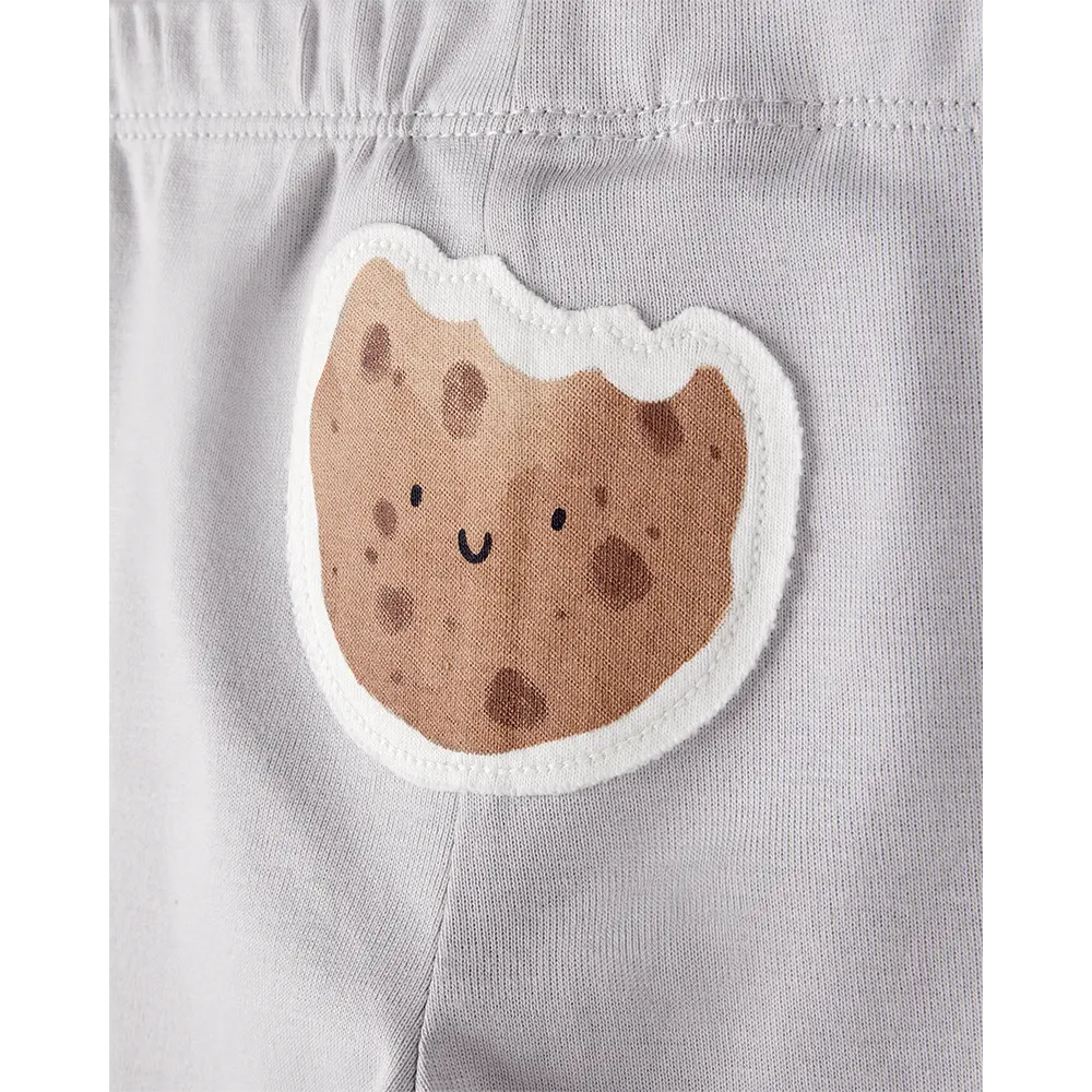 Ensemble 3 pièces lait et biscuits bébé - Coton
