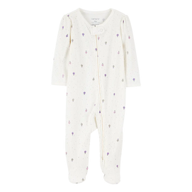 Pyjama dors-bien texturé zippé bébé fille