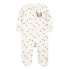 Pyjama dors-bien zippé tigre bébé garçon - Coton