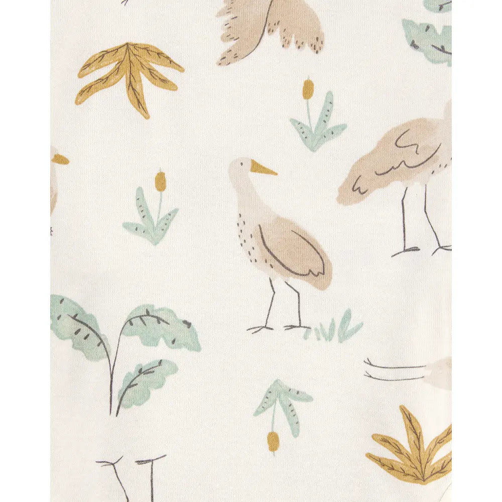 Lot de 4 bodys manches longues cigogne bébé