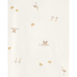 Lot de 4 bodys manches longues cigogne bébé