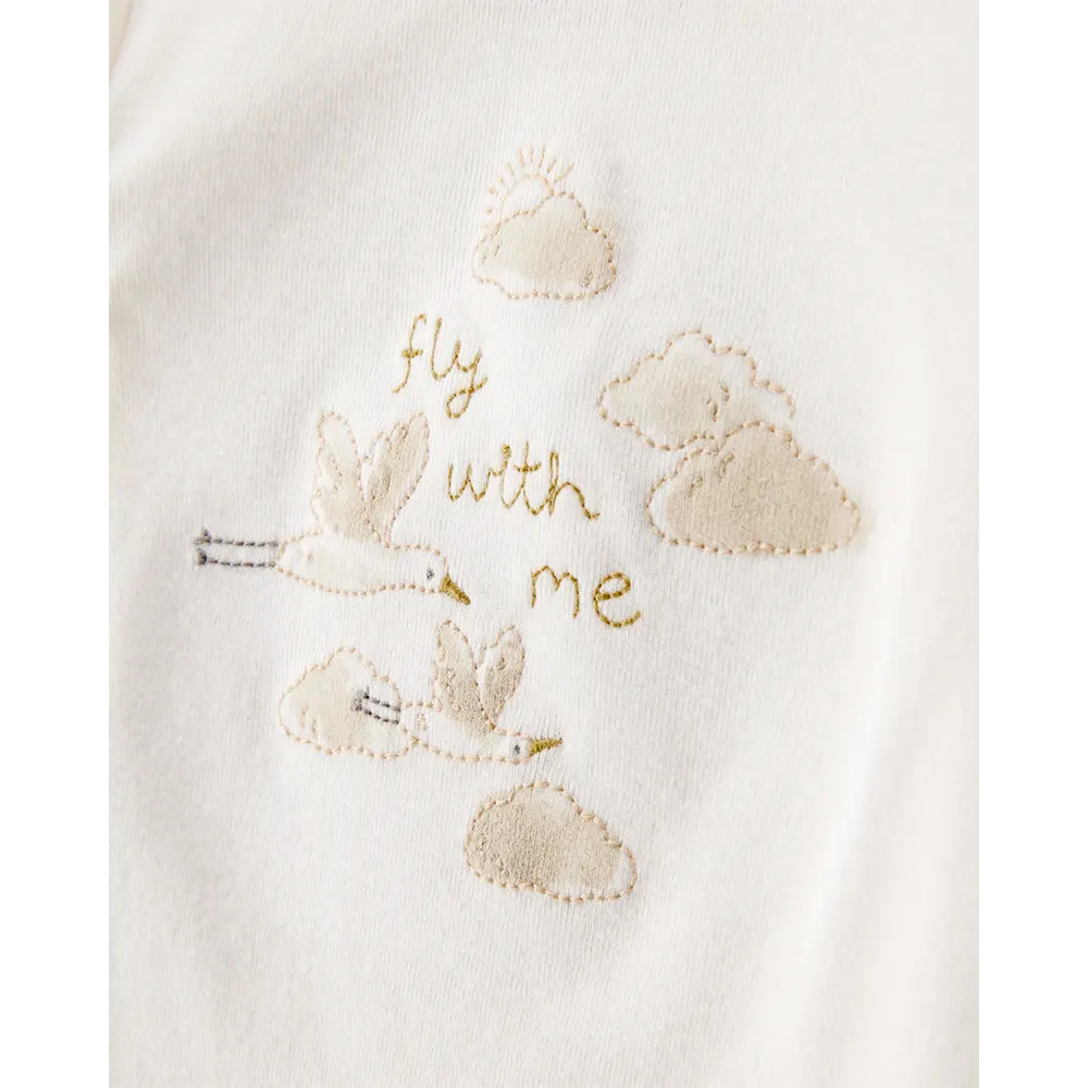 Ensemble 4 pièces nuage bébé - 100% Coton