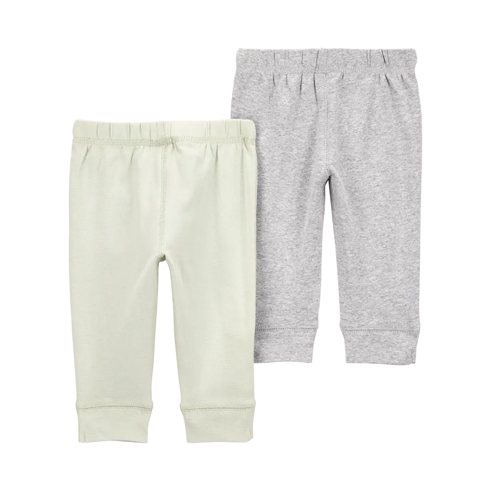 Lot de 2 pantalons jogger pour bébé - Neutre
