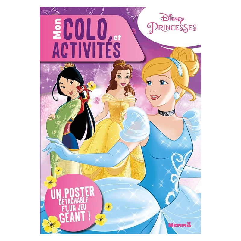 Disney Princesses - My Coloring and Activities + Poster