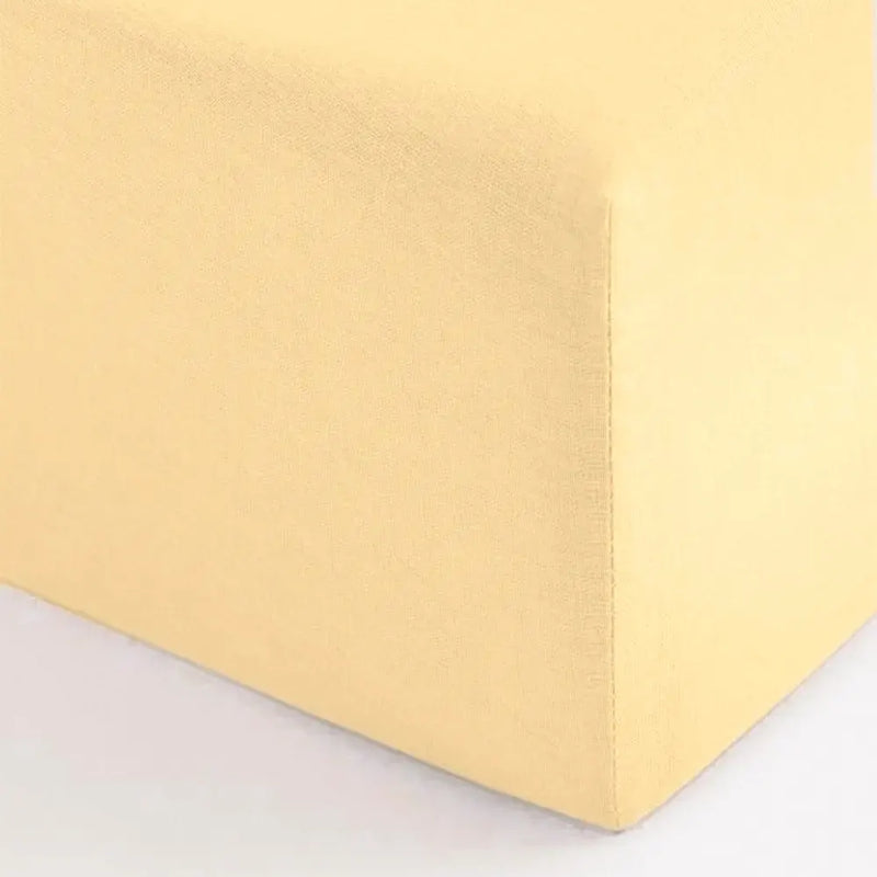 Sábana Bajera Bambidou Para Cuna De Bebé 140x70 cm - Amarillo