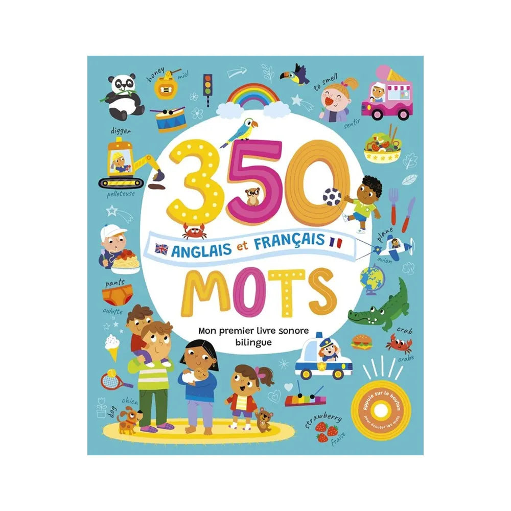 Mi primer audiolibro bilingüe 350 palabras inglés/francés