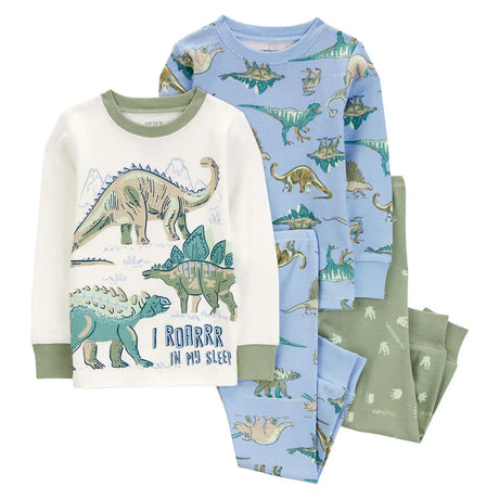 Pyjama 4 Pièces en Coton Carter's - Dinosaure