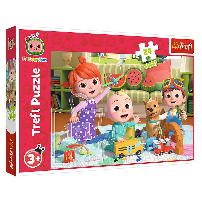Trefl Puzzle Maxi Cocomelon 24 Pièces - 3A+