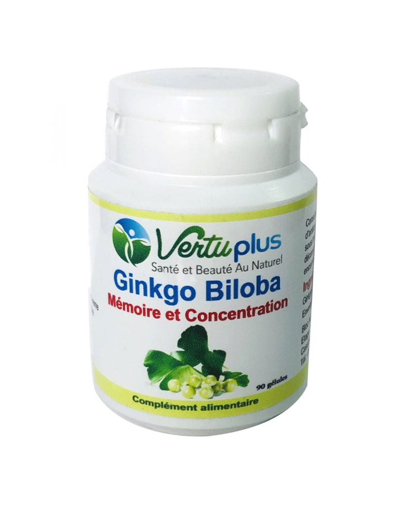 Vertu Plus Ginkgo Biloba - 90 gels