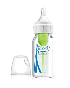 Dr. Brown's Biberon en verre Cole étroit - 120ml