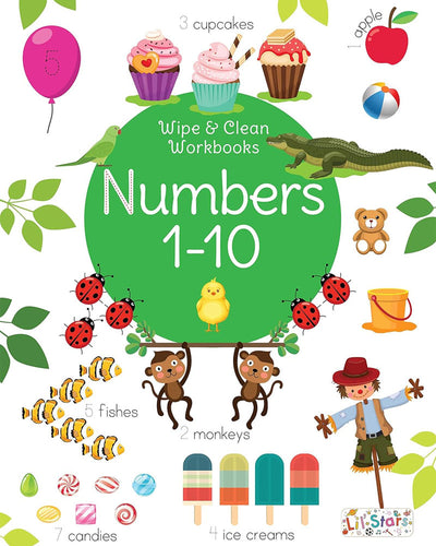 Wipe & Clean Workbooks - Numbers