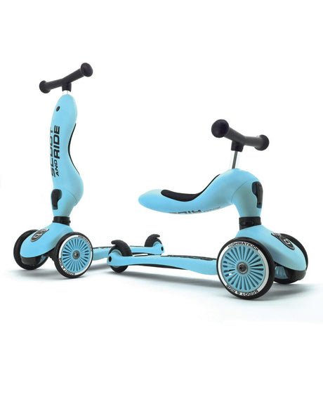 Scoot And Ride Trottinette 2en1 Highwaykick 1 - Blueberry