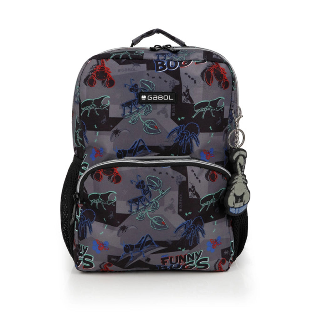 Gabol Petit Sac à Dos BUGS - Noir