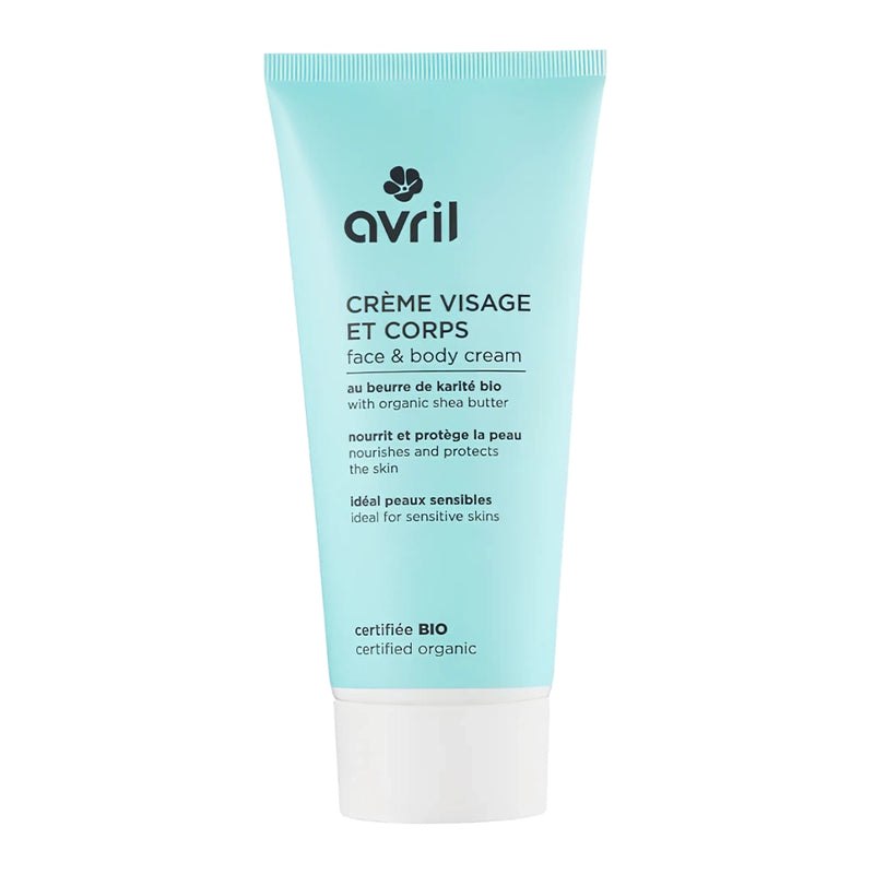 Avril Crème Visage & Corps Au Beurre De Karité Bio - 200ml