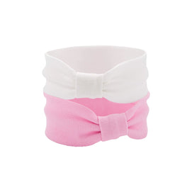 Lot de 2 Bandeaux À Cheveux Carter's  - Blanc & Rose