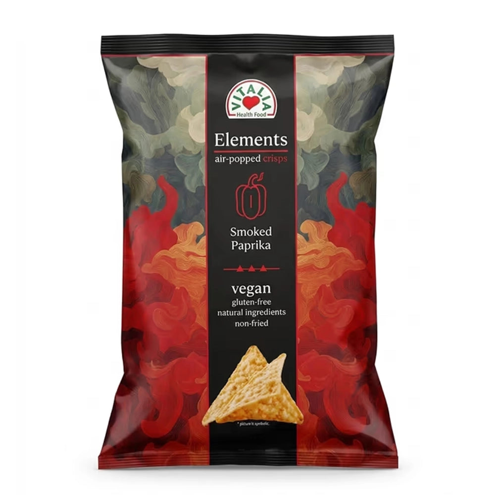 Vitalia Health Food Air-Popped Chips Smoked Paprika - 50g